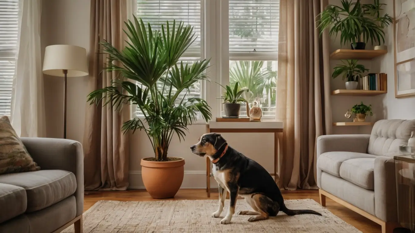 small palm trees poisonous to dogs